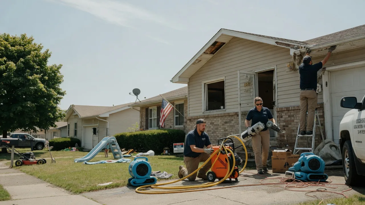 Water Damage Restoration in Rock, KS near me